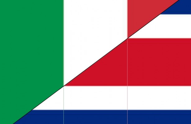 WITH A 1-0 WIN OVER ITALY COSTA RICA ADVANCES AND ELIMINATES ENGLAND