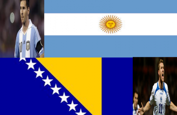 MESSI SCORES IN ARGENTINE OPENER VS BOSNIA AND HERZIGOVINA