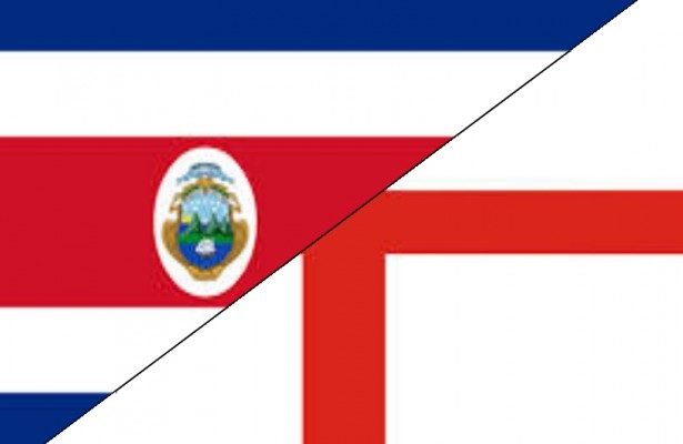 COSTA RICA DRAWS VS ENGLAND;SECURES GROUP D TITLE