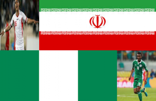 IRAN AND NIGERIA FIGHT TO FIRST WC DRAW