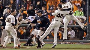 GIANTS WIN WORLD SERIES