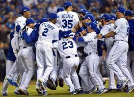 GIANTS WALK OFF ON THROWING ERROR; ROYALS INTO WORLD SERIES